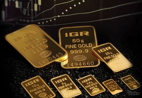 Cena zlata se trenutno povlači